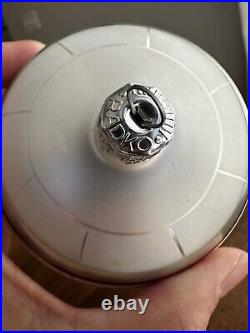 Rare Vintage Christopher Radko 4 Christmas Ball Ornament Hand painted