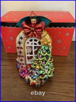 Rare Vintage Retired Christopher Radko Glimpse Of Gladness New