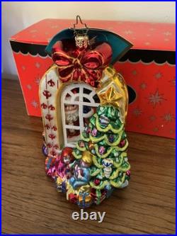 Rare Vintage Retired Christopher Radko Glimpse Of Gladness New