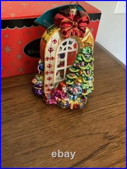 Rare Vintage Retired Christopher Radko Glimpse Of Gladness New