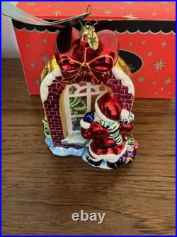 Rare Vintage Retired Christopher Radko Glimpse Of Gladness New