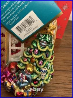 Rare Vintage Retired Christopher Radko Glimpse Of Gladness New