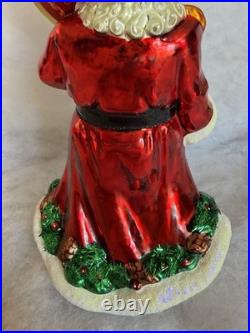 Retired 2015 Christopher Radko Forest Wanderer, hand-blown glass ornament (NWT)