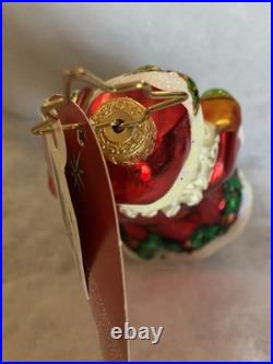 Retired 2015 Christopher Radko Forest Wanderer, hand-blown glass ornament (NWT)
