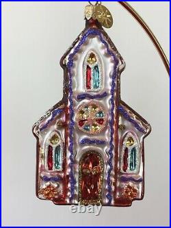 Retired Christopher Radko Chapel Group of 11 Hand Blown Ornaments