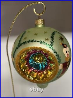 Retired Christopher Radko Favorites Ornament 15 Th Anniversary Tri Indent Clown