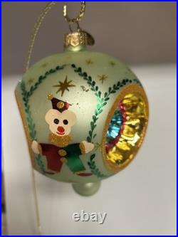 Retired Christopher Radko Favorites Ornament 15 Th Anniversary Tri Indent Clown