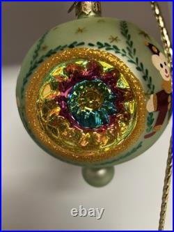 Retired Christopher Radko Favorites Ornament 15 Th Anniversary Tri Indent Clown