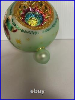 Retired Christopher Radko Favorites Ornament 15 Th Anniversary Tri Indent Clown