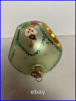 Retired Christopher Radko Favorites Ornament 15 Th Anniversary Tri Indent Clown