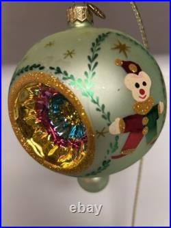 Retired Christopher Radko Favorites Ornament 15 Th Anniversary Tri Indent Clown