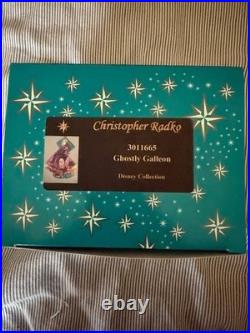 Retired Christopher Radko Ornament New withTAG Ghostly Galleon 1010201 (1123)