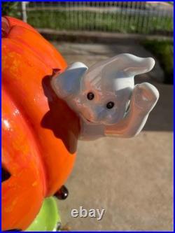 Retired S. E. Christopher Radko Shiny Brite Spooktacular Halloween Cookie Jar