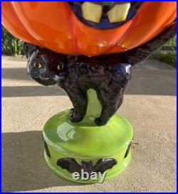Retired S. E. Christopher Radko Shiny Brite Spooktacular Halloween Cookie Jar