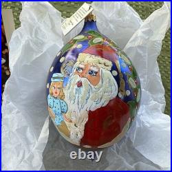 SIGNED Christopher Radko, BEEN A GOOD GIRL Christmas Ornament 1997 97-318-0