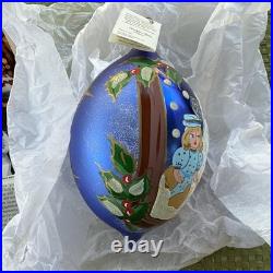 SIGNED Christopher Radko, BEEN A GOOD GIRL Christmas Ornament 1997 97-318-0