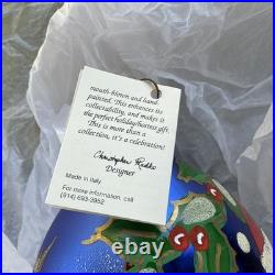 SIGNED Christopher Radko, BEEN A GOOD GIRL Christmas Ornament 1997 97-318-0