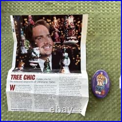 SIGNED Christopher Radko, BEEN A GOOD GIRL Christmas Ornament 1997 97-318-0