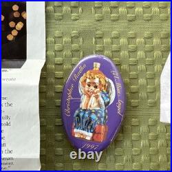 SIGNED Christopher Radko, BEEN A GOOD GIRL Christmas Ornament 1997 97-318-0