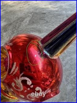 SUPER RARE! Christopher Radko Fantasia Robocone Ornament