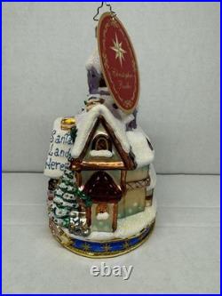 Santa Land Here 1017964 By Christopher Radko (rare) 2015