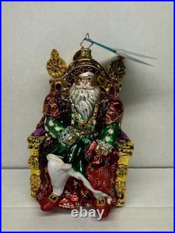Santa The Eighth With BOX 1013632 By Christopher Radko (rare) 2006