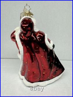 Scenic Surprise Santa 1015576 By Christopher Radko (rare)