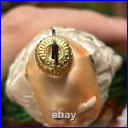 Set Of 6 Christopher Radko Glass Christmas Ornament MINT! Noah Nativity Stocking