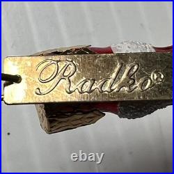 Set of 6 VTG Blown Glass Christopher Radko Christmas Ornaments with Tags Radko