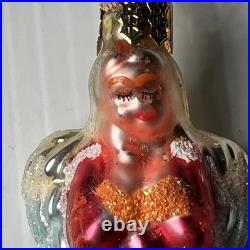 Set of 6 VTG Blown Glass Christopher Radko Christmas Ornaments with Tags Radko