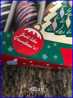 Shiny Brite Christmas Boxed Ornaments Christopher Radko 1940 New Twirl Jewel