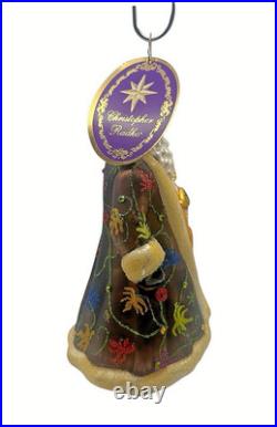 Signed! Radko Hill Country Heritage Santa Ornament, 2018, with Box & Tags MINT