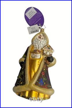 Signed! Radko Hill Country Heritage Santa Ornament, 2018, with Box & Tags MINT