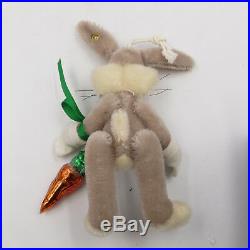 Steiff Bugs Bunny Christopher Radko Ornament withCoA withBox