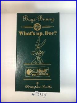 Steiff Bugs Bunny Limited Edition Ornament Bugs Bunnys Carrot New 1999