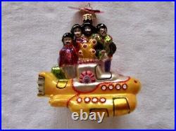 The Beatles Christopher Radko All Together Now Christmas Ornament! New