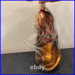 The Wizard of Oz Christopher Radko Cowardly Lion Christmas Ornament NIB RARE