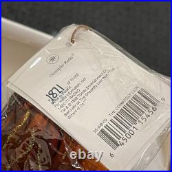 The Wizard of Oz Christopher Radko Cowardly Lion Christmas Ornament NIB RARE
