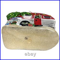 Tommy Bahama Exclusive Christopher Radko RV Camper Christmas Ornament Rare HTF