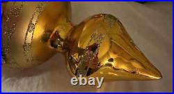 VTG 1999 Christopher Radko GOLDEN HARVEST Triple Drop Ornament 99-437-0 RARE