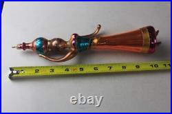 VTG 1999 Christopher Radko Moroccan Maiden Hand blown Glass Christmas Ornament