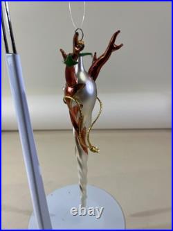 VTG Christopher Radko Deercicle Reindeer 94-291-0 Icicle Christmas Ornament DS51