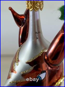 VTG Christopher Radko Deercicle Reindeer 94-291-0 Icicle Christmas Ornament DS51