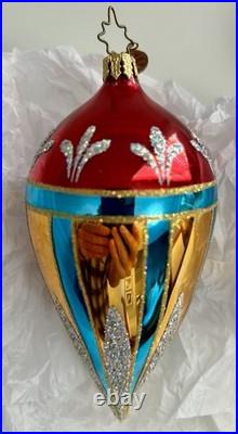 VTG Christopher Radko Fantasia Florette 1010402 Set of 3 No Box Estate Find