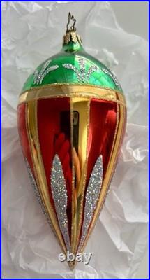 VTG Christopher Radko Fantasia Florette 1010402 Set of 3 No Box Estate Find