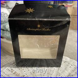 VTG Christopher Radko Haunted Greeting Postcard Ornament 4x5 MIB Rare Halloween