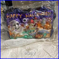 VTG Christopher Radko Haunted Greeting Postcard Ornament 4x5 MIB Rare Halloween
