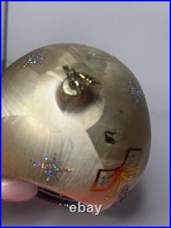 VTG Christopher Radko ICE BALL BEAUTY Reflector Drop Ornament 02-0440-0 Rare