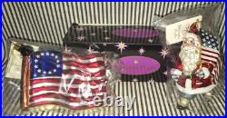 VTG RADKO withBOX & TAGS Kringle Bells SANTA FACE 2000 CHRISTMAS ORNAMENT 00-116-0