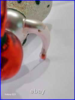 Very Rare Christopher Radko 1996 Twinkle Toes Ballerina Italian Ornament